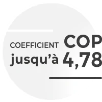 Coefficient COP très